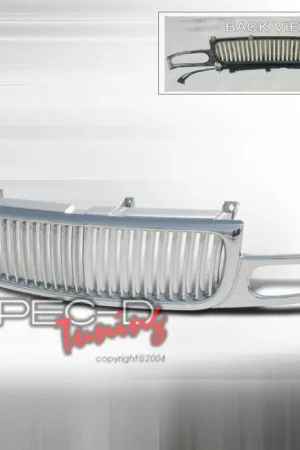 Free Shipping GMC Denali Spec-D Vertical Grille - Chrome - HG-DEN00CVT