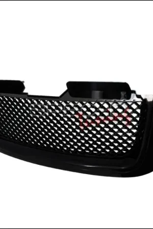 GMC Envoy Spec-D Front Grille - Black - HG-EVY02JM Top Pick