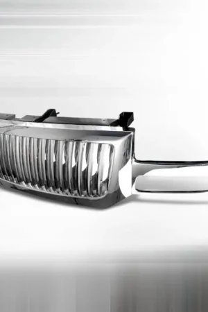 Buy Today GMC Sierra Spec-D Vertical Grille - Chrome - HG-GMC03CVT