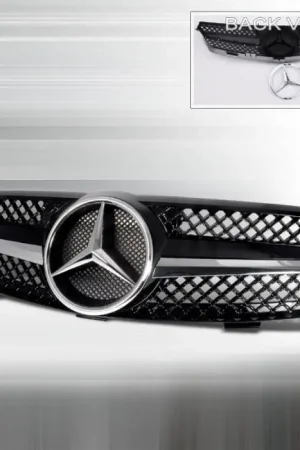 Buy Today Mercedes-Benz CL Class Spec-D Front Grille - Black - HG-BW20903JMSL