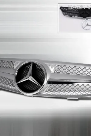 Fresh Stock Mercedes-Benz CL Class Spec-D Front Grille - HG-BW20903CSL