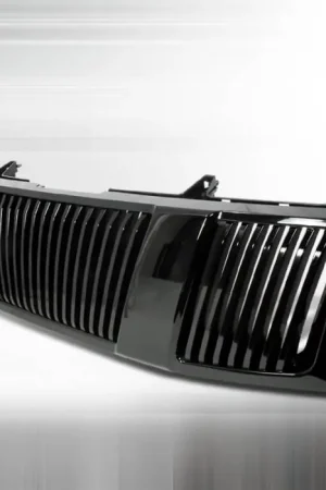 Nissan Titan Spec-D Vertical Grille - Black - HG-TIT04JMVT Certified