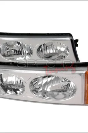 Chevrolet Silverado Spec-D Bumper Lights - Chrome - 2LB-SIV04-KS Buy Online