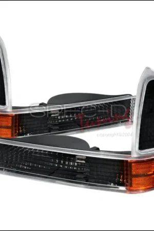 High Quality Ford F350 Spec-D Corner Lights - Black - 2LC-F25099JM-RS