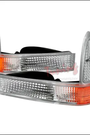 Ford F350 Spec-D Corner Lights - Chrome - 2LC-F25099-RS No Minimum Order