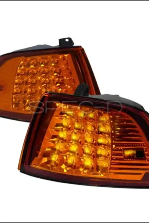 Honda Civic 2DR & 3DR Spec-D LED Corner Lights - Black - LC-CV923AMLED-APC Next Day Delivery