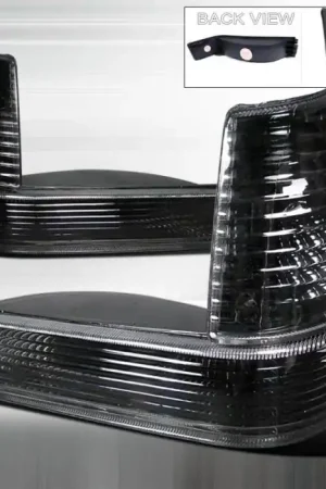 Jeep Grand Cherokee Spec-D Bumper Light & Corner Light - Black - 2LBLC-GKEE93JM-RS Deal