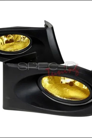 While Supplies Last Acura RSX Spec-D OEM Style Fog Lights - Yellow - LF-RSX02AMOEM
