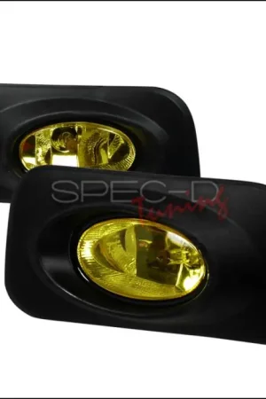 Must Have Acura TSX Spec-D OEM Fog Lights - Yellow - LF-TSX04AMOEM