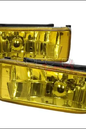 BMW 3 Series Spec-D Crystal Fog Lights - Yellow - LF-E3692AM Wholesale