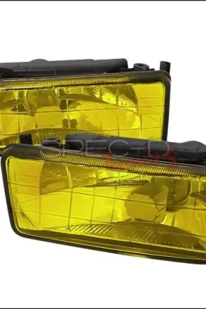 Worldwide Shipping BMW 3 Series Spec-D Fog Lights - Yellow - LF-E3692AM-GD