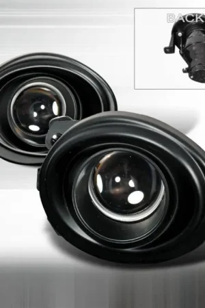 Fast Shipping BMW 3 Series Spec-D M3 Projector Fog Lights - Black - LFP-E4699JM