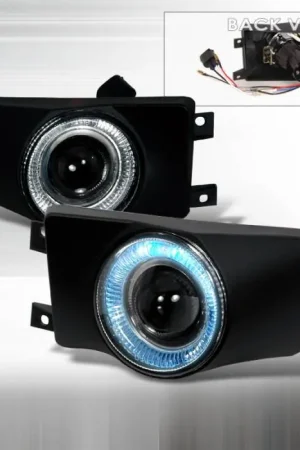 BMW 5 Series Spec-D Projector Fog Lights - Clear - LFP-E3997H-YL Express Delivery
