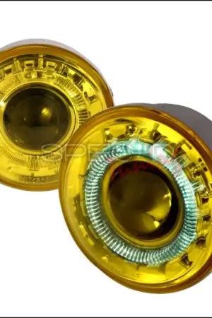 Fast Shipping Ford F150 Spec-D Projector Fog Lights - Yellow - LFP-F15006AM-WJ