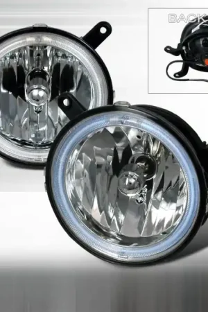 Ford Mustang Spec-D CCFL Halo Fog Lights - Clear - LF-MST05H-KS Limited Edition