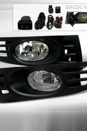 Honda Accord 2DR Spec-D OEM Fog Lights - Clear - LF-ACD032OEM Professional Grade