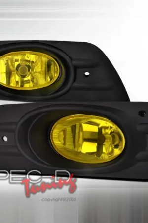 Exclusive Offer Honda Accord 4DR Spec-D OEM Style Fog Lights - Yellow - LF-ACD064AMOEM-RS