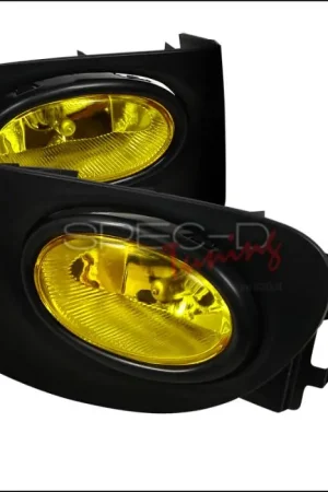 Big Sale Honda Civic HB Spec-D Fog Lights - Yellow Lens - LF-CV023AMOEM-HZ
