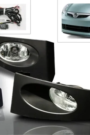 Honda Fit Spec-D OEM Fog Lights - Clear - LF-FIT06OEM Trending