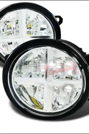 Lexus LX Spec-D LED Fog Lights - LF-LX57008CLED-APC Secure Checkout