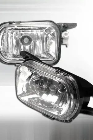 Mercedes-Benz C Class Spec-D Crystal Fog Lights - Clear - LF-BW20301 Money Back Guarantee