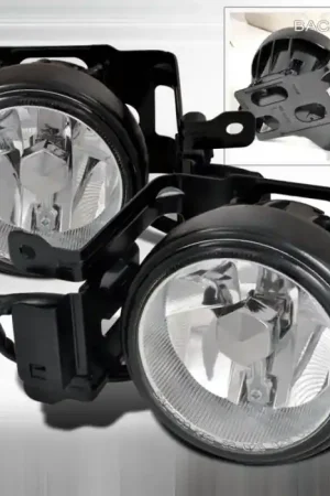 Super Sale Mitsubishi Montero Spec-D OEM Style Fog Lights - Clear - LF-MTRS00COEM-APC