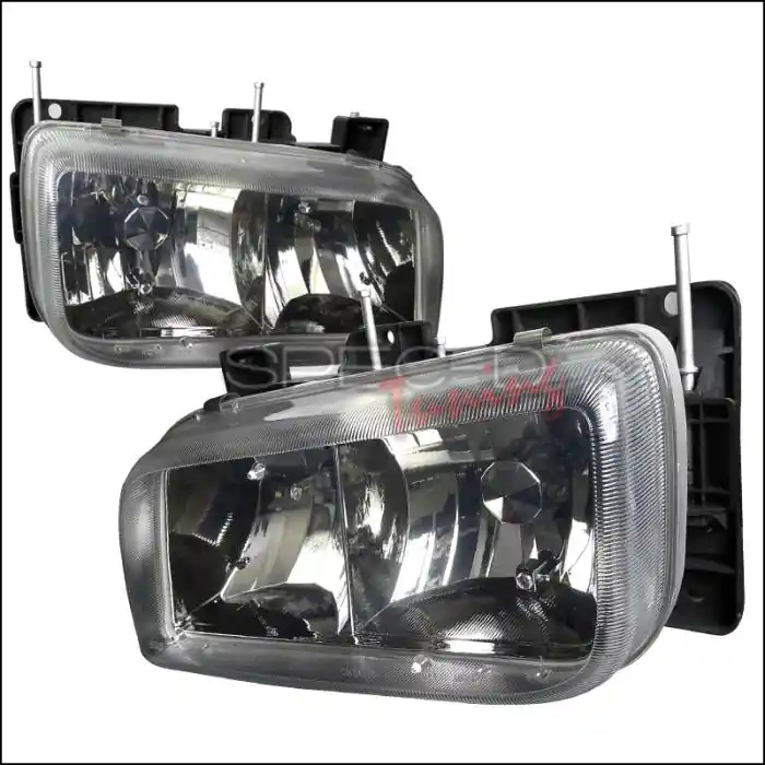Cadillac Escalade Spec-D Euro Headlights Gunmetal - LH-ECLD99G-APC Weekend Sale