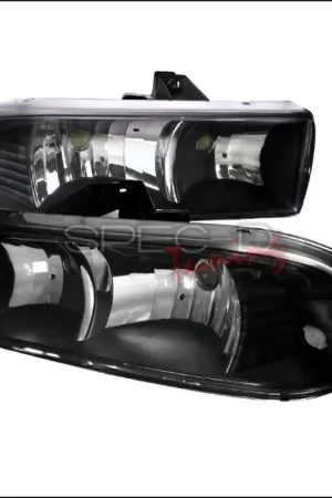 Factory Price Chevrolet Blazer Spec-D Black Housing Headlights - LH-S1098JM-RS