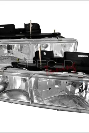 Chevrolet C10 Spec-D Crystal Housing Headlights - Chrome - LH-C1088-RS Limited Offer