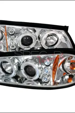 Chevrolet Impala Spec-D Halo LED Projector Headlights - Chrome - 2LHP-IPA00-TM Top Rated