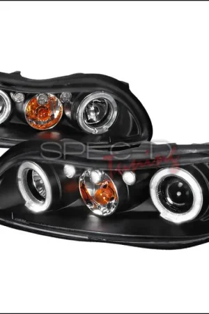 Chevrolet Malibu Spec-D Halo LED Projector Headlights - Black - 2LHP-MBU99JM-TM Instant Buy