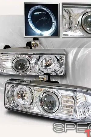 Chevrolet S10 Spec-D Halo Projector Headlights - Chrome - LHP-S1098-KS Instant Buy