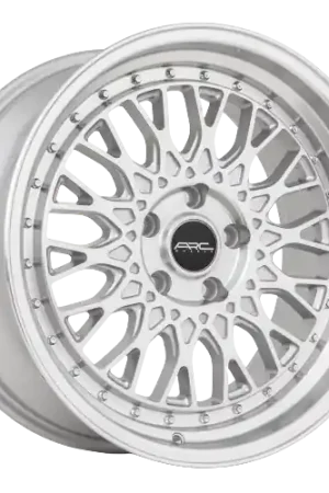 Direct From Factory ARC AR1 5x120 18x8.5  +35 Silver Machine Face Lip Chrome Rivet