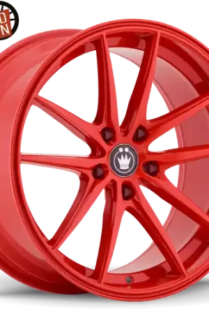 Konig Oversteer 5x114.3 17x8+45 Gloss Red Brand New