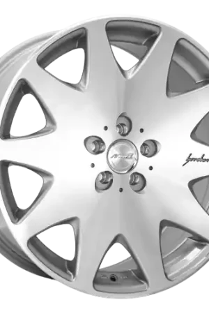 Authentic MRR HR3 5x120 19x8.5  +35 Silver Machine Face