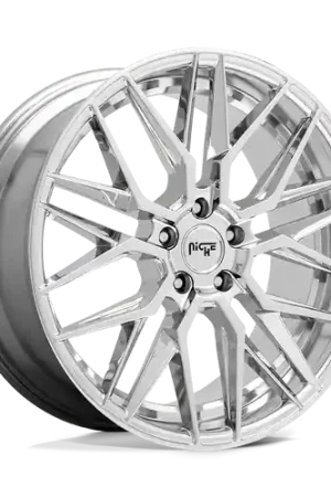 Weekend Sale Niche 1PC M249 GAMMA 5X120 20X9 +35 CHROME