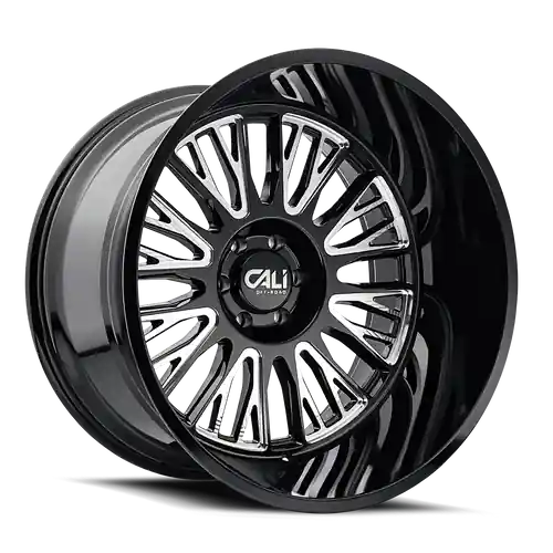 New Arrival Cali Off-Road Vertex 9116 6x135 26x14-76 Black Milled