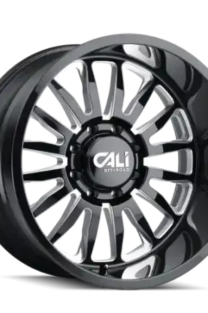 Cali Off-Road Summit 9110 5x139.7 20x9+0 Gloss Black/Milled Spokes Editor’s Pick