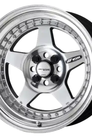 Professional Grade Work Meister Cr01 4x100 15x6+20 O Disk Bright Buff Finish