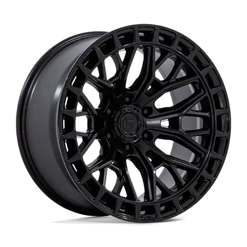 Fuel 1PC FC869 SIGMA 6X135 17x9 +1 BLACKOUT W/ GLOSS BLACK LIP Luxury