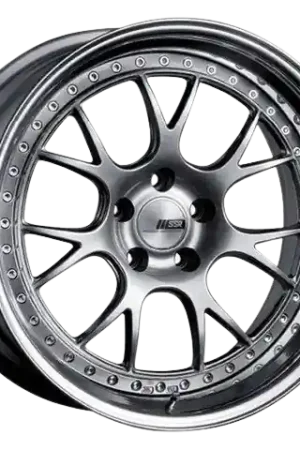 SSR Professor MS3 5x112 18X10+-9 MD Disk Titan Silver Authentic