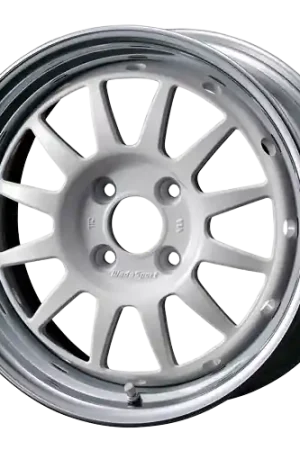 WedsSport Racing 2-Piece 4x100 15x7.0+21 White Order Now