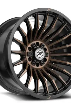 XF Off-Road XF-231 5x127/5x139.7 18x9 +0 Satin Black & Bronze Machined Double Dark Tint Discount