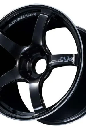 Advan Racing TC4 5x114.3 18x7.5 +48 BLACK GUNMETALLIC & RING While Supplies Last
