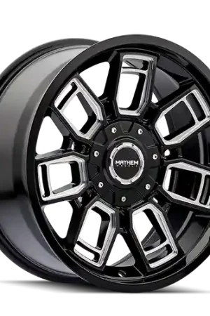 Mayhem Ordinance 8118 5x127/5x139.7 20x9+0 Gloss Black/Milled Time-Limited