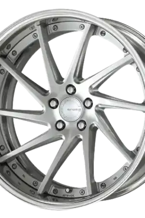 Work Gnosis Cvs 5x108 20x10+45 A Disk Brush Silver Clear Warranty Included