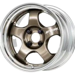 Work Meister S1 2P 5x120.65 15x10+38 O Disk Titanium Gold Best Price