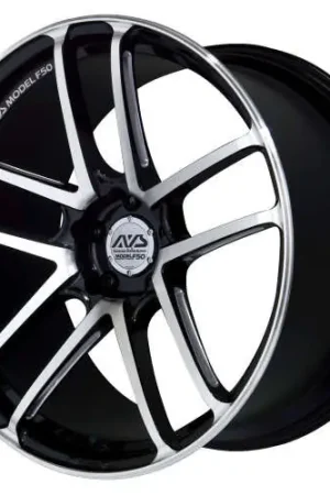 Advan Racing MODEL F50 5x112 20x10.0 +25 GLOSS BLACK COMBI No Minimum Order