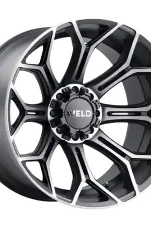 Big Sale WELD Off-Road Gradient 8x180 22x12 -44 Satin Black Machined DDT