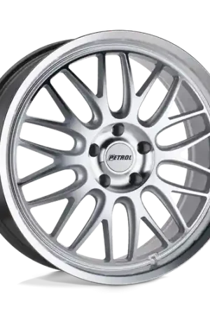 Petrol P4C 5X114.3 17X8 +40 SILVER W/ MACHINED FACE & LIP Trending